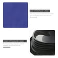 thumbnail image 2 of 1Set DVD Bag Blue Color Round Shape Oxford Cloth Material for CDs and DVDs in Cars or at Home, 2 of 9