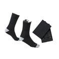 thumbnail image 3 of Calcetines calefactables,Calcetines térmicos eléctricos lavables para hombre y mujer,Calcetines calefactables para acampar,hacer senderismo,esquiar y Temperatura constante negra, 3 of 6