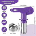 thumbnail image 2 of Reversible Spray Tip Nozzles Paint Spray Tips Airless Sprayer Nozzles Sprayer Parts(5 Pcs, 213, 315, 2 of 5
