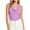 *Purple, variant on VBVC Women's Cowl Neck Ruched Tank Top , Ladies' Stretch Fitted Going Out Cami , Summer Sleeveless Business Work Blouse For Women,Red,S-2XL