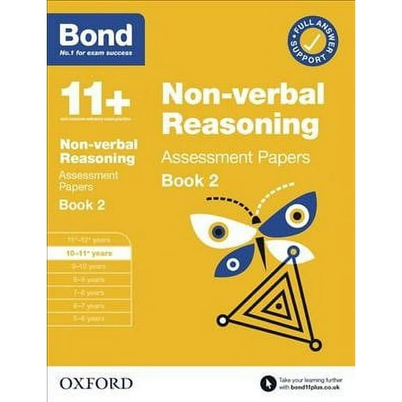 Bond 11 Non-Verbal Reasoning Assessment Papers 10-11 Years Book 2