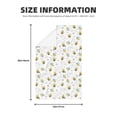 thumbnail image 2 of Zufioo Bee Waffle Weave Kitchen Towels,Kitchen Essentials Wash cloths,Dish Towels for Kitchen,Quick Drying Dirt Resistant Hand Dish Cloths, 2 of 7