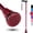 Passion Red, variant on Walking Cane - Foldable, Adjustable, Collapsible Walking Canes for Men & Women, Heavy Duty All Terrain Tip, with Travel Bag | Walking Sticks for Seniors & Adults