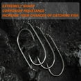 thumbnail image 7 of Dr.Fish 100 Pack Fishing Octopus Hook Live Bait Hook Black Nickel Sharp Offset Surf Fishing Catfish Bass Fishing Hooks Texas Drop Shot Rig Carp Bluegill Tuna Freshwater Saltwater #8-10/0, 7 of 7