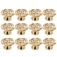 thumbnail image 1 of 15pcs Rose Shaped Plastic Cupboard Cabinet Drawer Door Knobs Pull Handles, 1 of 7