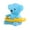 Blue, variant on Animal Floating Pool Thermometer – Adorable Design, Accurate Water Temp Reading for Summer Pool, Inflatable or Above Ground Pools
