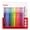 Multi-color, variant on Staples Inspire Felt Tip Pen Medium Point 0.7mm Red Ink Dozen (ST63328)