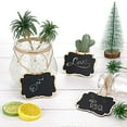 thumbnail image 5 of Blackboard Tags 10Pcs Leave A Message No Odor Durable Hanging Blackboard Tags Place Cards, 5 of 5