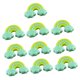 thumbnail image 1 of Ornamento en miniatura de la casa de muñecas 10 piezas miniatura arco iris muñeca bonsai hada paisaje diy decoración verde Magideal Ornamento en miniatura de la casa de muñecas, 1 of 7