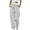 White, variant on RongHuan Womens Sweatpants Lightweight Striped Jogger Pants Elastic Waist Athletic Pants Gym Workout Pants with Drawstring