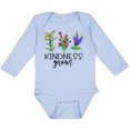 thumbnail image 3 of Inktastic Kindness Grows Wildflowers Boys or Girls Long Sleeve Baby Bodysuit, 3 of 5