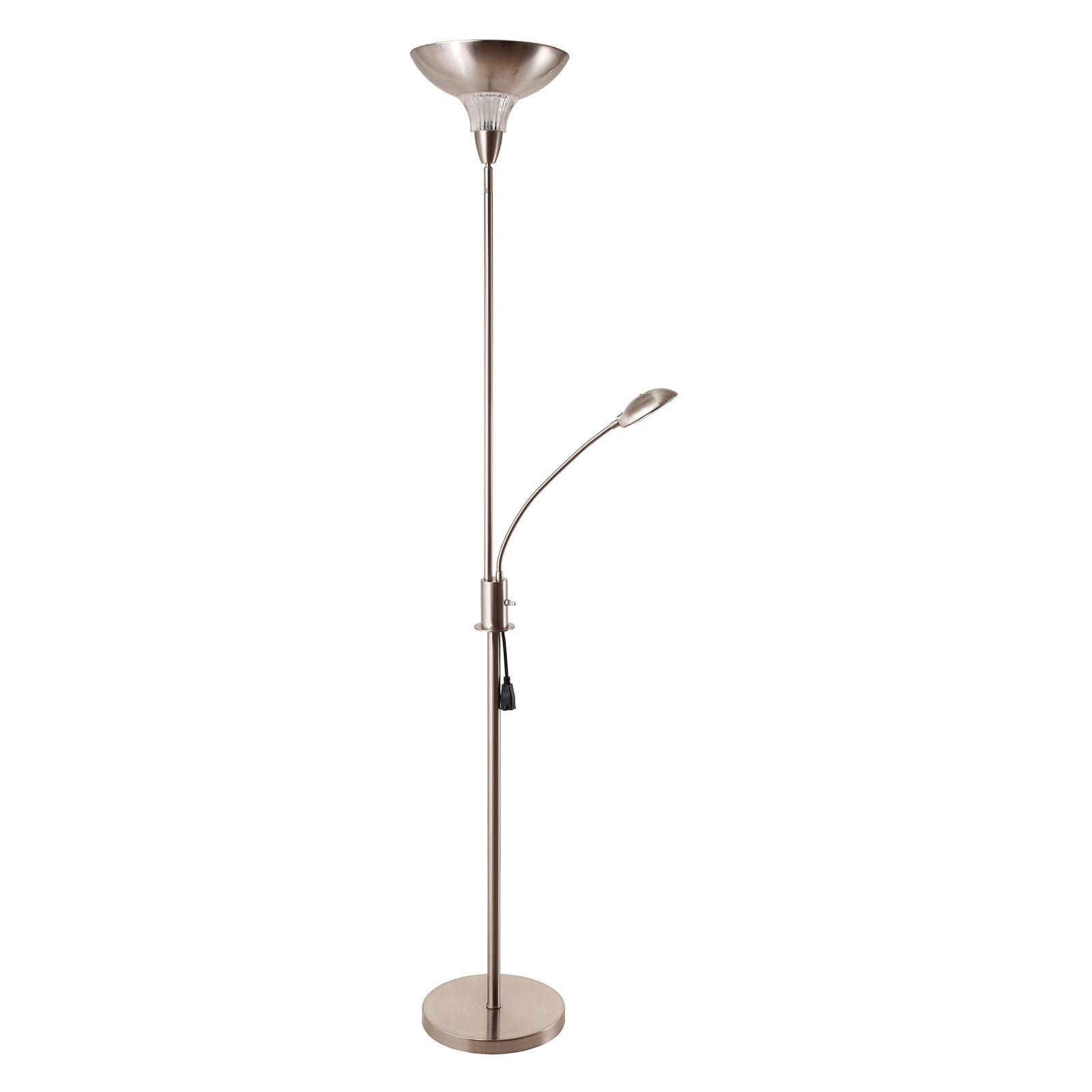 72 2 Light Task Torchiere Floor Lamp