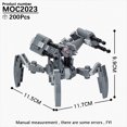 thumbnail image 1 of MOOXI Most Complete Space Wars Droid Spider Bot Sentry Adult Building Block Set MOC Brick Model Kit DIY Diorama Toy For Boy Gift,MOC2023, 1 of 13