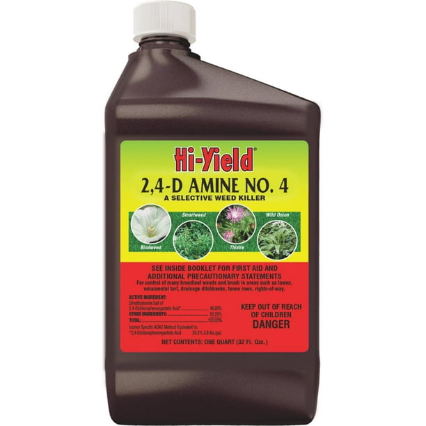 Hi Yield 2 4 D Amine No 4 Weed Killer Walmart Com