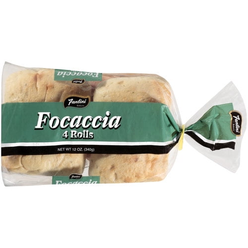 Fantini Bakery Focaccia Rolls 4pk - Walmart.com