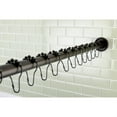 thumbnail image 2 of KSR605 72" Adjustable Stainless Steel Shower Curtain Rod with Rod Base, 2 of 3