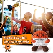 Crochet Basketball Positive Gift Handmade Basketball Gifts for Men Women Son Daughter Emotional Inspiring Support Present for Teammate Coach Boyfriend Brother Get Well Soon
