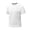 White, variant on Liweisiy Men's Ice Silk Crewneck T-Shirts Muscle Slim Stretch Short Sleeve Solid Color Tees Summer Casual Outdoor Athletic Gym Tops Gray 3XL