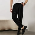 thumbnail image 5 of Purcolt Mens Pleated Dress Pants Dressy Casual Wide Leg Baggy Pants Stretchy Comfor Slacks Work Trousers for Business Weeding, 5 of 8