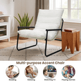 thumbnail image 5 of Baxluxe Lazy Chair Living Room Chairs Small Recliners for Small Spaces Lounge Accent Papasan Chair, Comfortable Reading Chair for Bedroom, Study, Living Room, Courtyard, 5 of 10