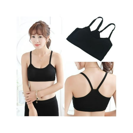 Multi-Color Women Girl Cotton Yoga Gym Vest Tops Sports Bra