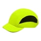 thumbnail image 3 of Gorra de béisbol Bump Cap, cómoda y ligera, con ala de 5 cm, para la cabeza. Amarillo fluorescente, 3 of 9