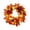 B, variant on Halloween Fall Wreaths for Front Door - Maple Leaves Pumpkins - Fall Wreaths Artificial Wreath Decorations for Indoor Outdoor Thanksgiving Halloween Fall Decorations for Home