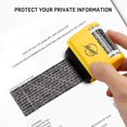 thumbnail image 4 of Sello enrollable Miseyo Wide Yellow con protección contra robo de identidad, 4 of 7