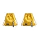 thumbnail image 3 of Guardurnaity Bolsa con cordón Suministros de viaje Artesanía Exquisitos accesorios para exteriores resistente Saco de lona Mochilas escolares Amarillo 2piezas, 3 of 6