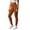 Gold, variant on Women's Solid Quick Dry Yoga Leggings High Waist Butt Lifting Tight Sports Pants Stretchy Slim Fit Workout Trousers for Fitness, Daily Walking and Casual Outdoor Activities White