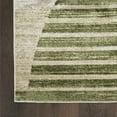 thumbnail image 2 of Nourison Astra Machine Washable 7'10" x 10' Ivory Olive Mid-Century Modern Indoor Rug, 2 of 9
