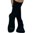 thumbnail image 2 of OTECKA Unisex Basic Crew Socks with Moisture-Wicking - Cushion Comfort Crew Socks, Blue - 6 Packs, Small-Medium, 2 of 5