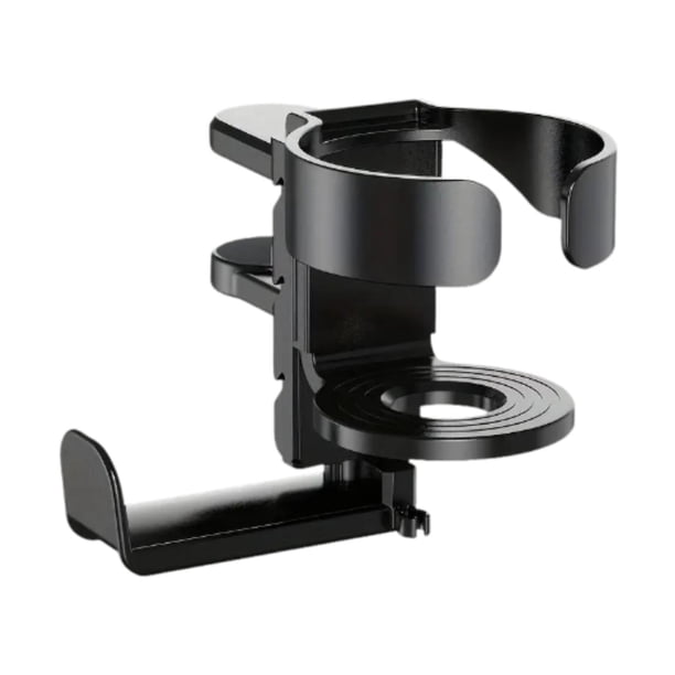 Colgador de auriculares con portavasos de escritorio Colgador de auriculares debajo del escritorio para botellas de agua de escritorio