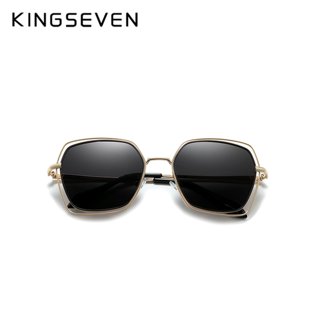 LVIOE Cat Eyes Sunglasses for Women, Polarized Oversized 