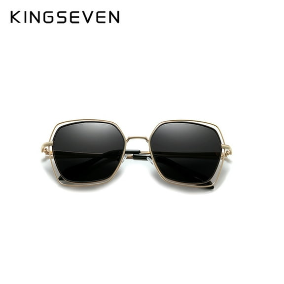 KINGSEVEN Alloy Frame Women's Fashionable Sunglasses Polarized Sunglasses