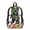 Colorful Graffiti Dinosaur Pattern, variant on Galaxy Narwhal Art See Through Bookbag Side Pockets Spacious Daypack with Heavy Duty Polyester & PVC, Kindergarten Clear Backpack for Boys Girls