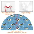 thumbnail image 3 of KLL 30" Christmas Tree Skirt Dolphin Lovers Xmas Tree Skirts Mat for New Year Xmas Holiday Party Indoor Outdoor Home Decoration, 3 of 5