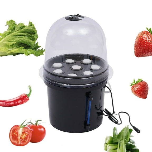 8 Plant Sites Plant Cloning System-Growing Propagation Aeroponic Hydroponics Kit for greenhouses, gardens