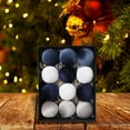 thumbnail image 4 of Velvet Christmas Ornaments Balls Set-Flocked Shatterproof Hanging Baubles for Xmas Tree Decorations,Neutral Textured Decorative Balls for Wreath Garland Mantel to Create a Festive Holiday Atmosphere, 4 of 6