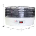 thumbnail image 7 of Total Chef Countertop Food Dehydrator, 5 Tray Dryer for Fruit, Jerky, 7 of 7