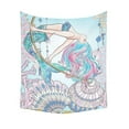 thumbnail image 2 of CADecor Mermaid In Underwater World Home Decor Tapestry Wall Art Wall Tapestry 60x90 Inches, 2 of 2