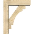 thumbnail image 3 of Ekena Millwork 8"W x 32"D x 40"H Merced Block Rough Sawn Bracket w/ Offset Brace, Douglas Fir, 3 of 25