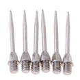 thumbnail image 3 of 12 puntas blandas de acero con puntos de conversión de dardos aptas para tablero de dardos electrónico - Accesorios de dardos de rosca de tornillo 2BA Baoblaze Reemplazo de puntas de acero para dardos, 3 of 8