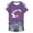 Purple, variant on Trendfront Womens Football Heart Graphic Print T Shirts Crew Neck Tee Short Sleeve Game Day Sports Fashion Summer Tops