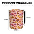 thumbnail image 3 of Honeii Happy Thanksgiving Turkey Print Waterproof Car Trash Can,Waterproof Portable Collapsible Trash Can,Garbage Container fits Most Cars,SUVs,and Trucks, 3 of 7