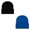 Black&Blue, variant on TELOLY 2Pcs Beanies Hats Men,Cozy Design Beanies Hats Men,Trendy Touch Stylish Winter Wear Hats for Men,Black&Blue