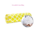 thumbnail image 5 of FBTS Prime 20x6 inch Round Yellow Geometric Bolster Pillows with Inserts, 2 per Pack, 5 of 7