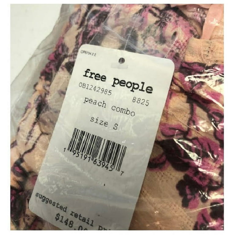 free people sunbaked cotton swing dress Free People Sunbaked Floral Swing Long Balloon Sleeve Mini Dress Pink S,$128 NWT