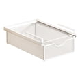 thumbnail image 2 of Cesta de almacenamiento debajo del estante, estante extraíble para mesa, práctico y estable cajón organizador debajo del escritorio para estantería de S, 2 of 8