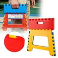 thumbnail image 2 of Taburete plegable portátil para niños - Silla infantil compacta y ligera (rojo), 2 of 10